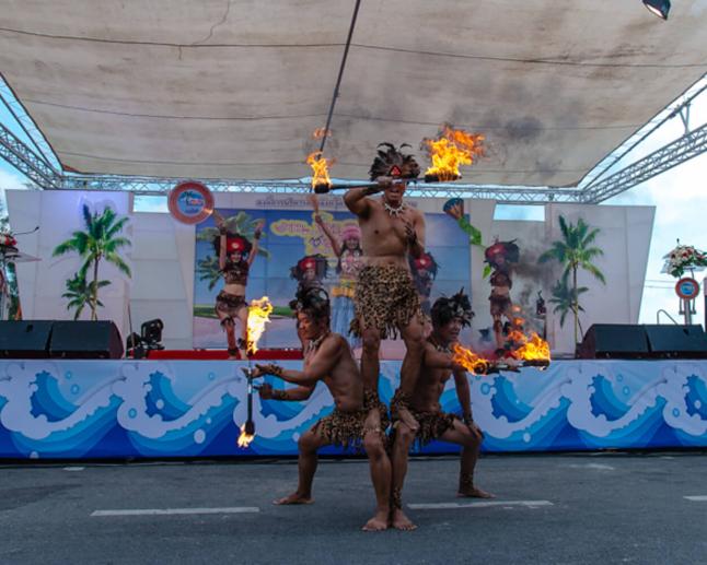 заказать Hawaii Dance and Fire Show на Пхукет