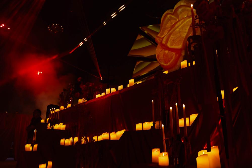 декор на танцполе