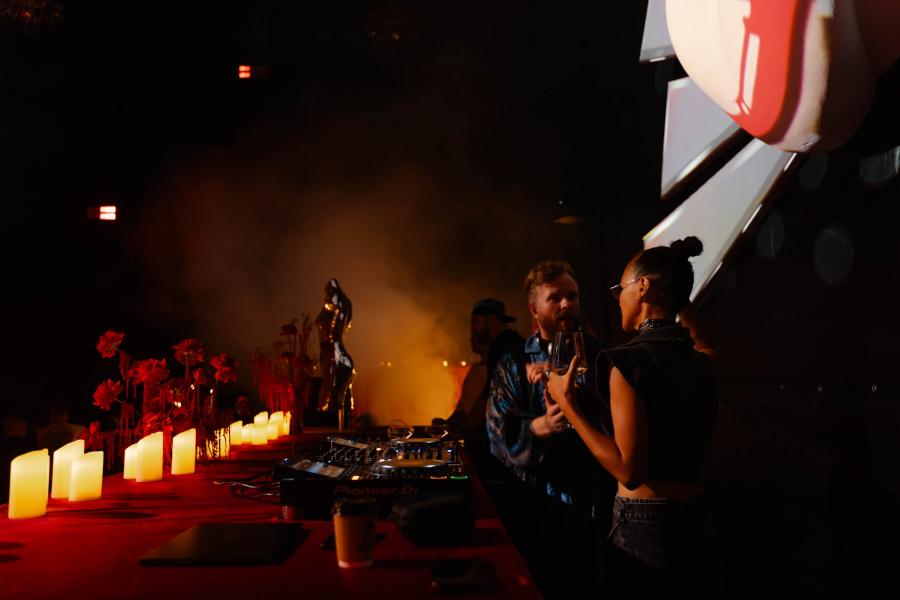 Rock star birthday party