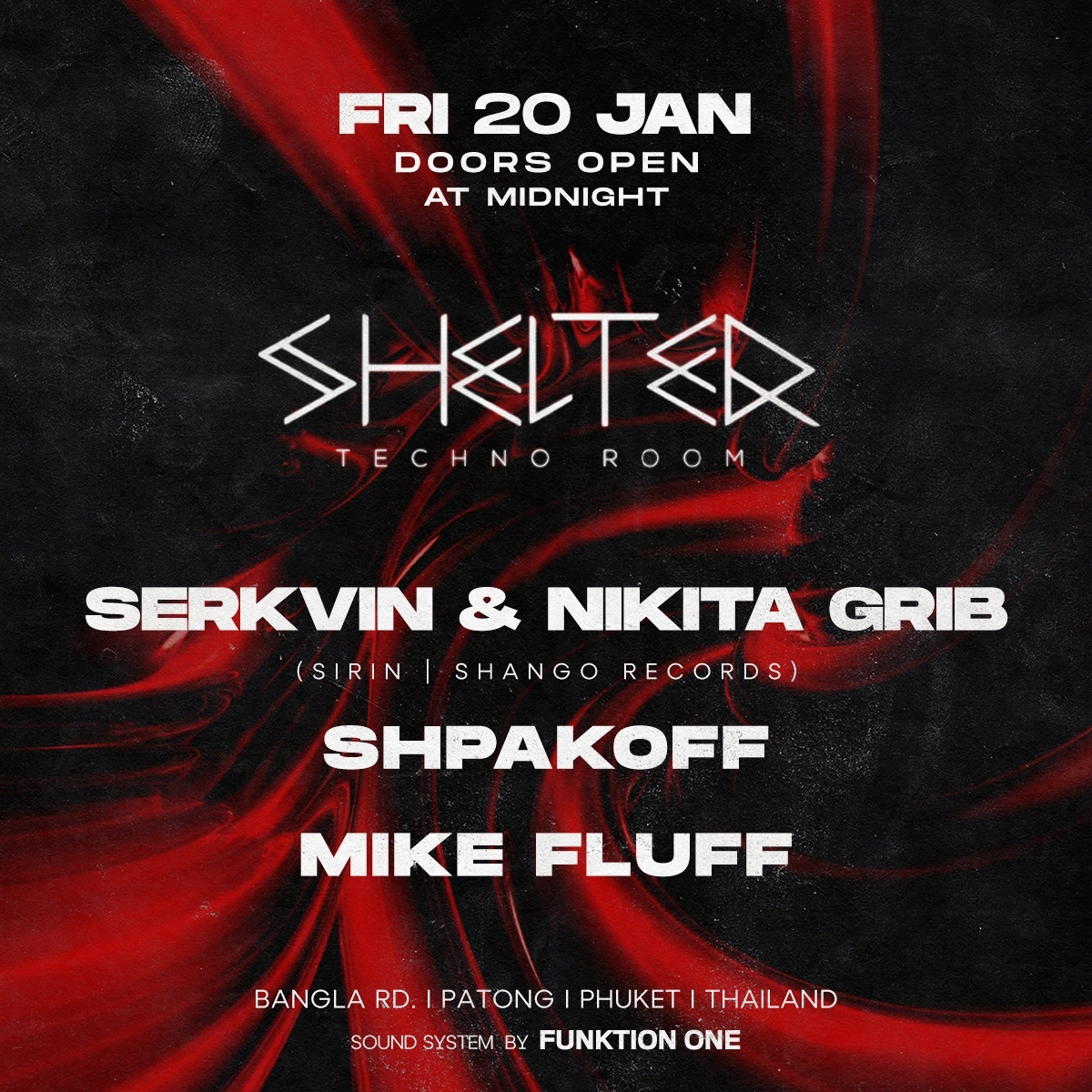 Afterparty at Shelter club