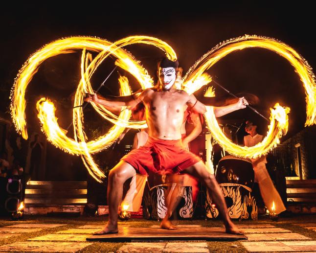 заказать Fire show на Пхукет