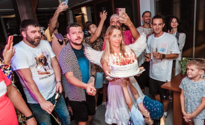 Alexander’s Birthday at the Villa