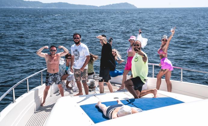 Corporate Event on a Yacht