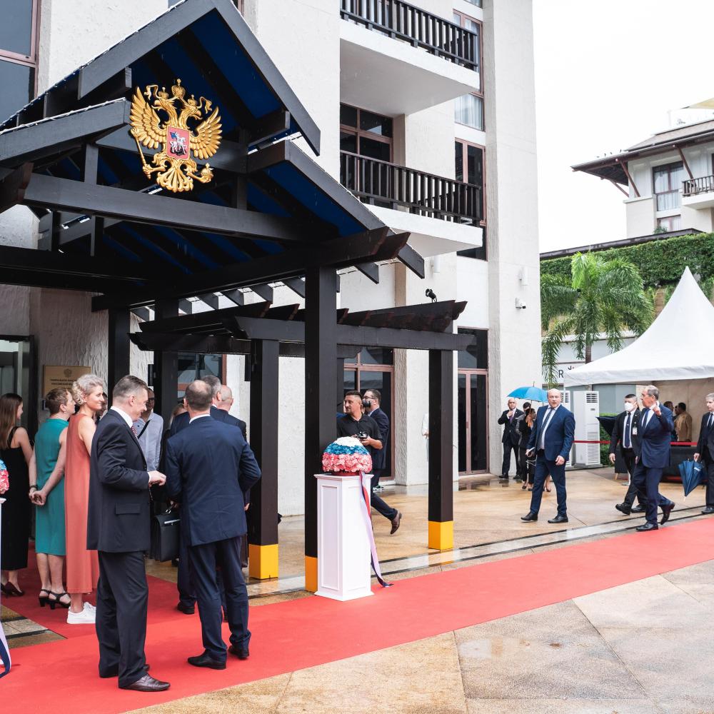 Opening Ceremony of the Russian Federation Consulate in Phuket with Sergey Lavrov