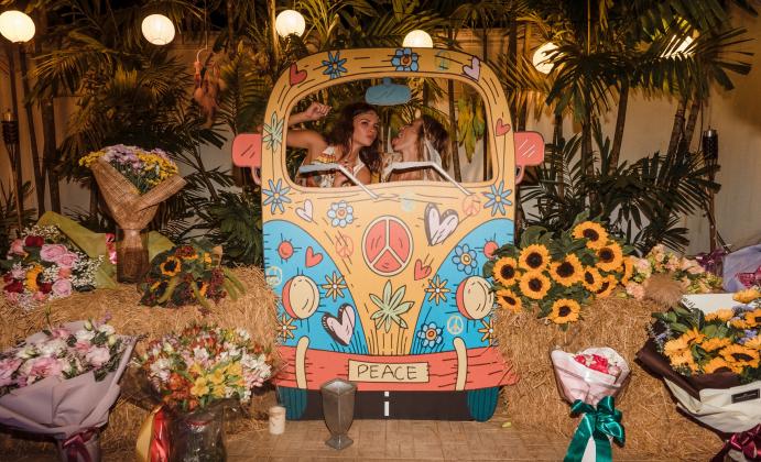 Happy Hippie themed Birthday