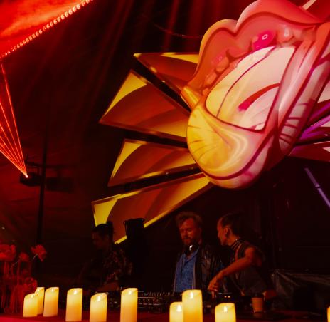 декор на танцполе 7