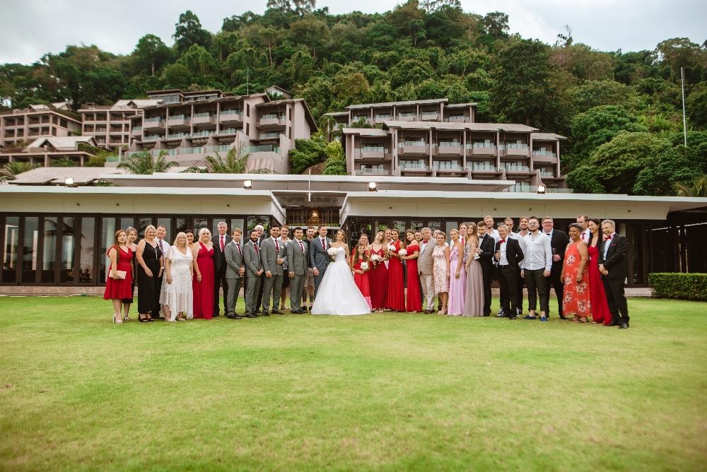 жених и невеста и гости