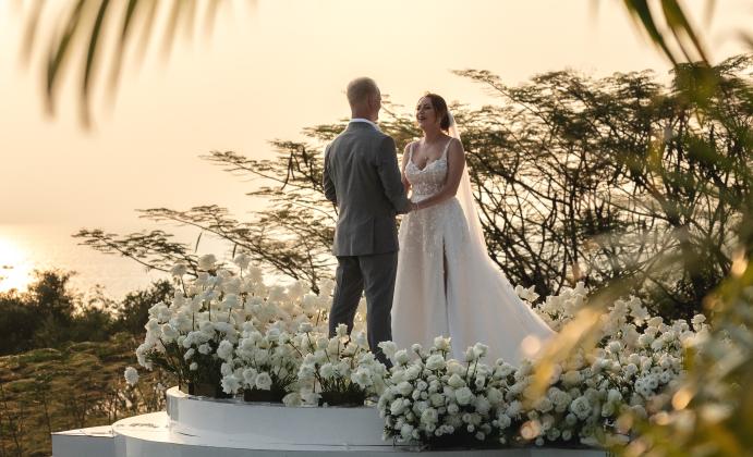 Wedding at Kamala Beach Villa