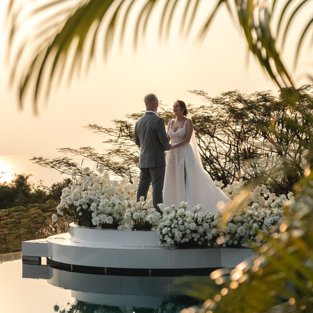 Wedding at Kamala Beach Villa